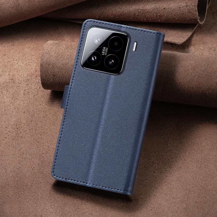 Produktbild Binfen Color Xiaomi 15 Pro - BINFEN Leder Etui Hülle mit RFID Blocker (Xiaomi 15 Pro)