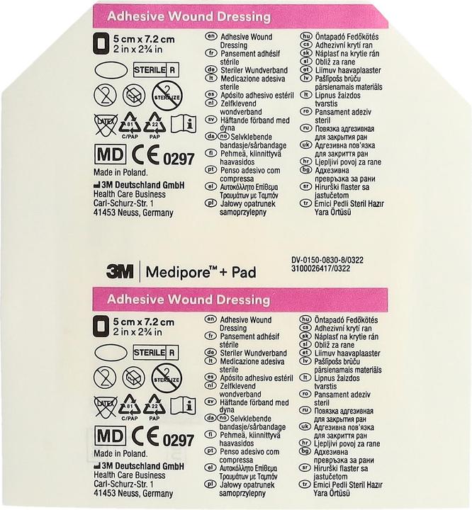 Produktbild 3M Medipore Plus Pad (50x)