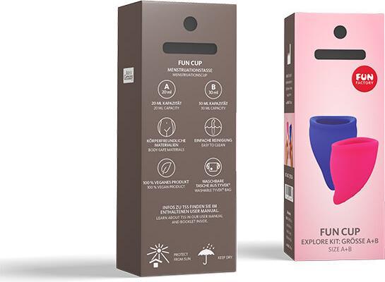 Produktbild Fun Factory Fun Cup Explore Kit (Mini, Large)