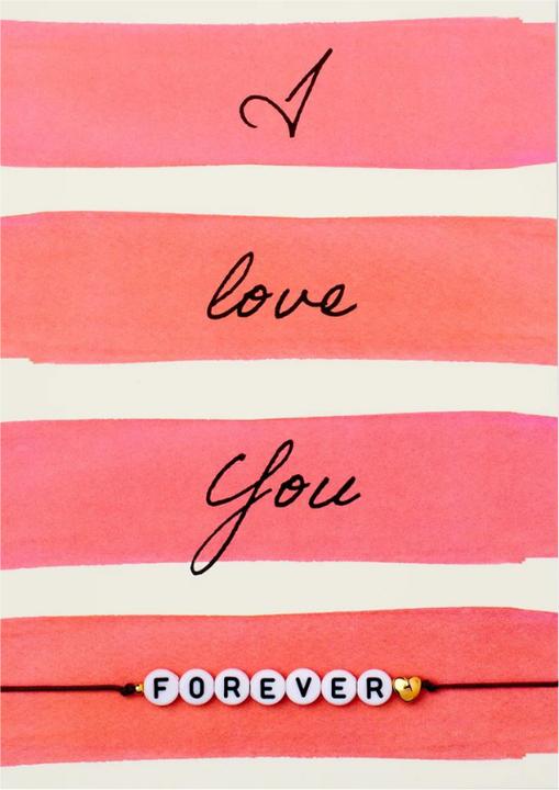Actual product image by Vivi Bracelet - I love you "Forever"