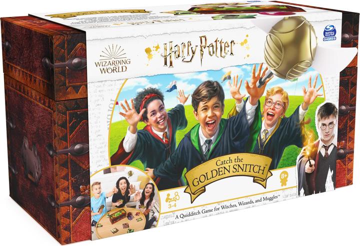 Immagine prodotto Spin Master Harry Potter Caccia al Boccino d'oro, gioco di Quidditch da tavola per streghe, maghi e Babbani