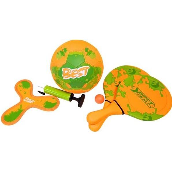 Magni Strandspiel Set Neopren 6-teilig orange