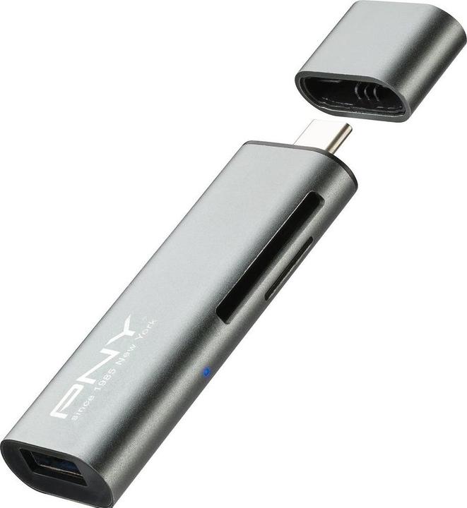Produktbild PNY Card Reader/Adapter RTCUA3N USB Typ C/A (USB 2.0, USB 3.1)