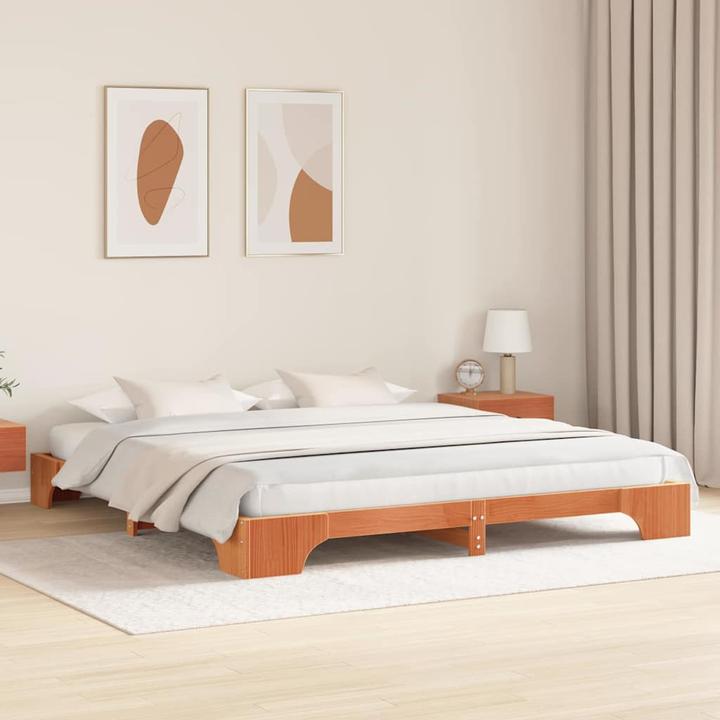 Actual product image vidaXL Bedstead (200 x 200 cm)