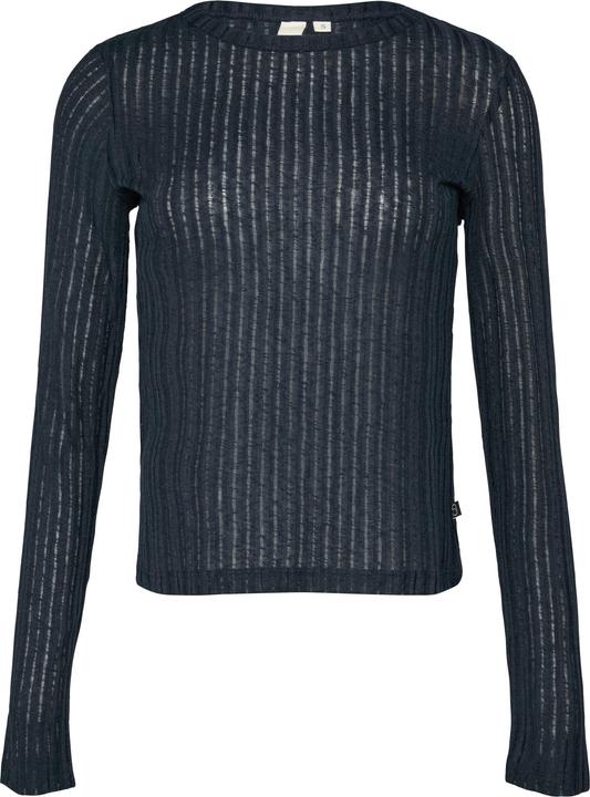 Actual product image S.Oliver T-Shirt Leicht transparentes Longsleeve mit Strukturmuster (XS)