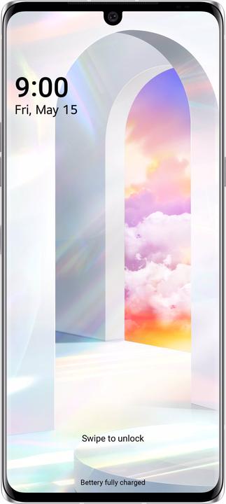 Immagine prodotto LG Velvet (128 GB, Aurora Bianca, 6.80", SIM singola, 48 Mpx, 5G)