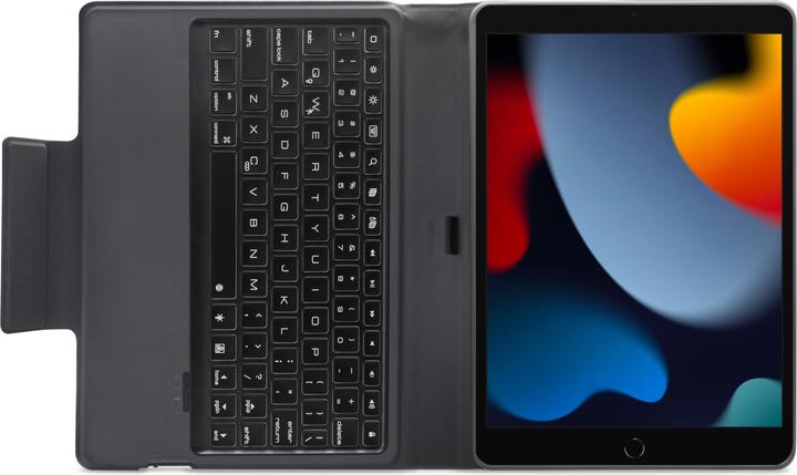 Produktbild Mobilizera Mobilize Ultimate Bluetooth Tastatur Cover Til Ipad 10.2 2019 Sort (Eng. Int., iPad 10.2 (2020), IPad 10.2 (2021))