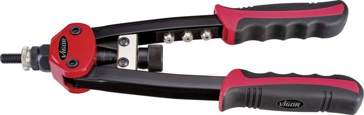 Produktbild Vigor Nietzange für Blindnieten und Nietmuttern ∙ universal ∙ V3735 ∙ 320 mm ∙ Anzahl Werkzeuge: 9 (320 mm)