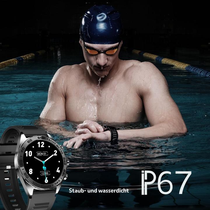 Actual product image Bea-Fon Smartwatch 501, sb (46.30 mm)