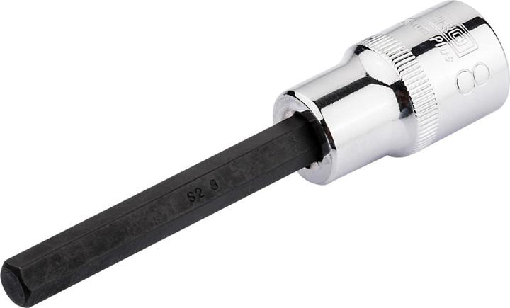 Actual product image RS PRO Square socket, 6mm, hexagonal output, length 100 mm (6 mm)