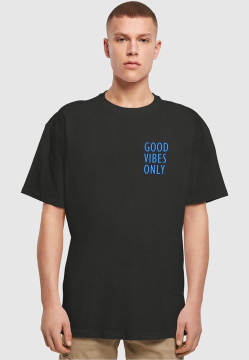 Actual product image Merchcode Good Vibes Only Heavy Oversized Tee - 112687 (L)