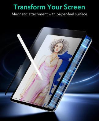 Actual product image ESR Paper-Feel Magnetic Screen (Apple iPad Pro 11 2018, Apple iPad Pro 11 2020, Apple iPad Pro 11 2021, Apple iPad Pro 11 2022)
