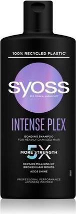 Produktbild Syoss Intense Plex Shampoo For Damaged Hair 440Ml (440 ml, Flüssiges Shampoo)