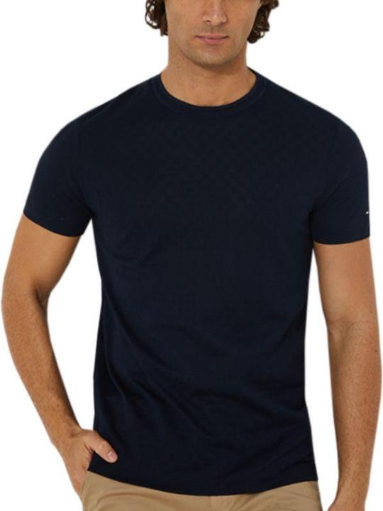 Tommy Hilfiger Dressed Casual Tonal Gingham Tee (XS)