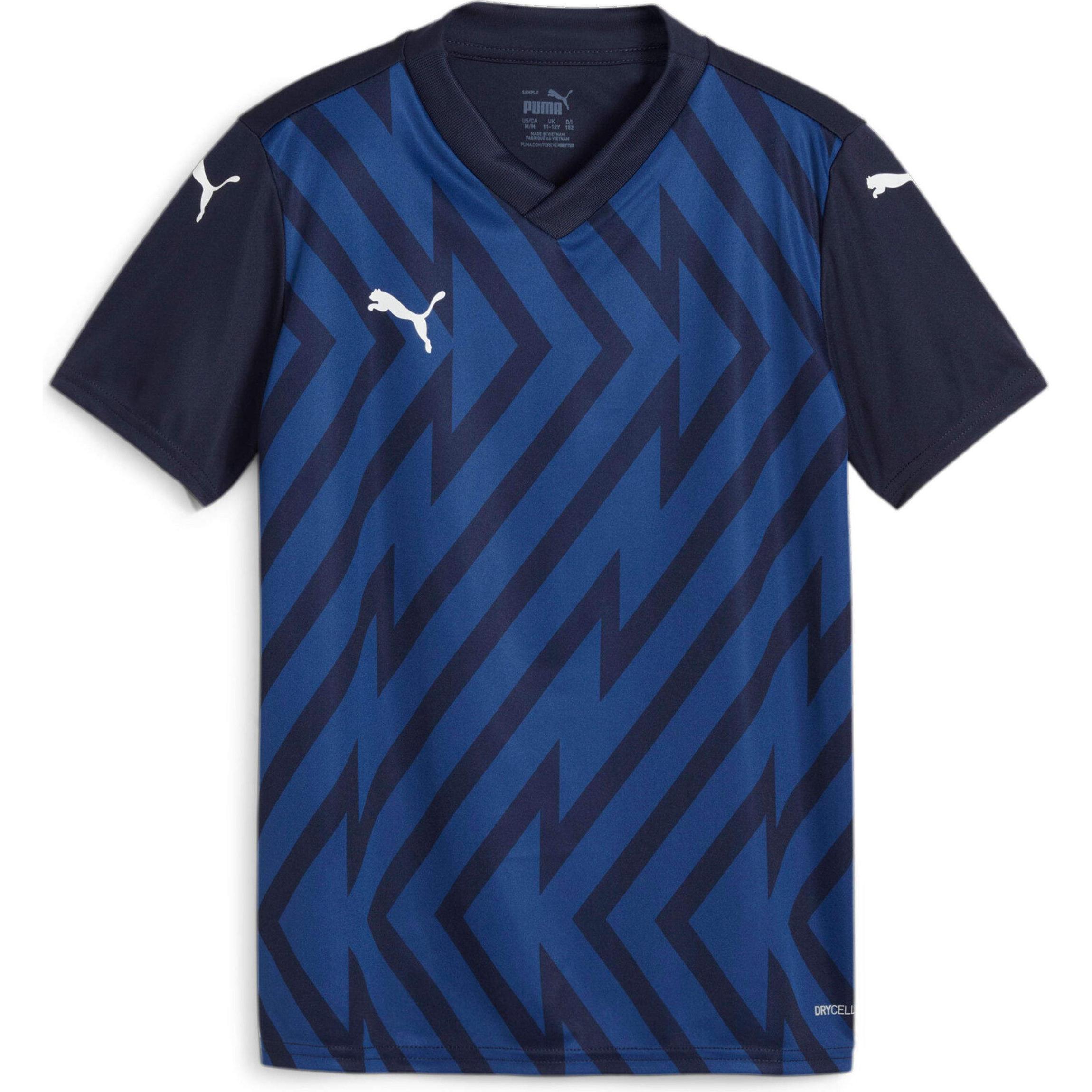 Puma, Jungen, Sportshirt, teamGLORY Jersey Jr (128), Blau, 128