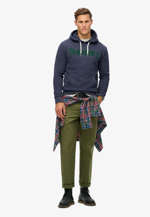 Actual product image Superdry hooded weathirt uperdry claic core logo (S)