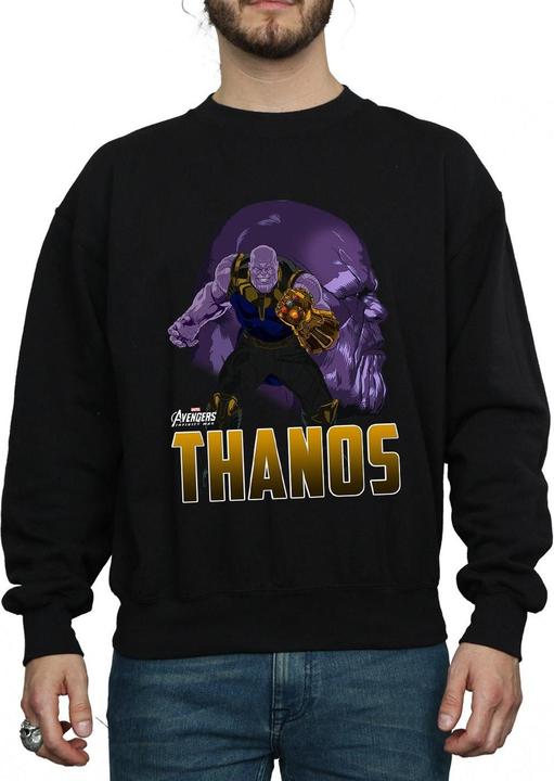 Produktbild Avengers Infinity War Thanos Charakter Baumwolle Sweatshirt (M)