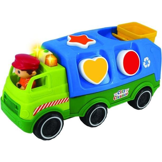 Besttoy Müllauto mit Sortierspiel