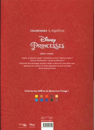 Immagine prodotto Disney princesses : coloriages mystères (Francese, Mariez Jérémy, 2021)