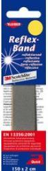 Actual product image Kleiber Safety tape "Reflex tape", silver