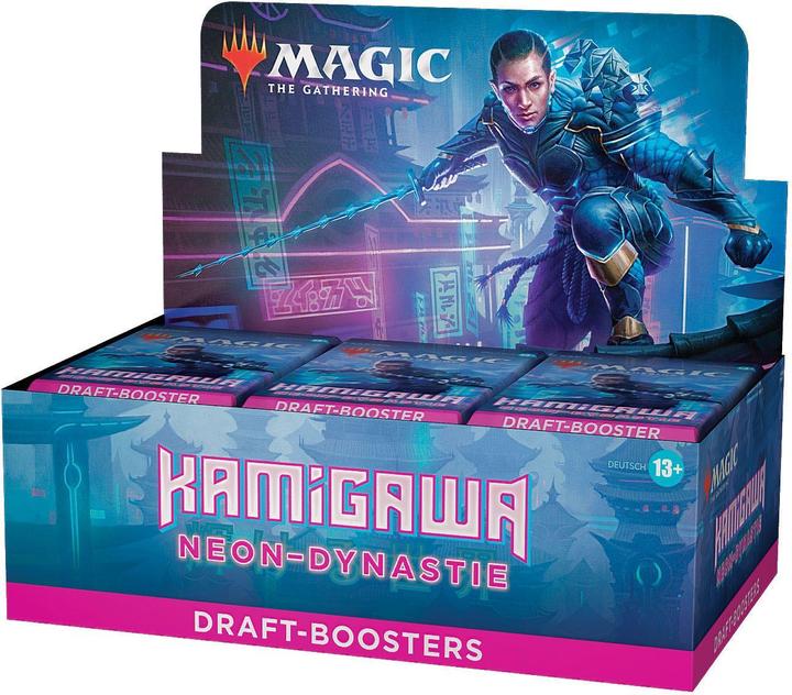 Actual product image Magic the Gathering Kamigawa: Neon Dynasty (German, Booster Pack)