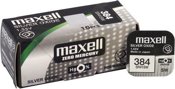 Image du produit Maxell SR41SW (10 pcs, 45 mAh)