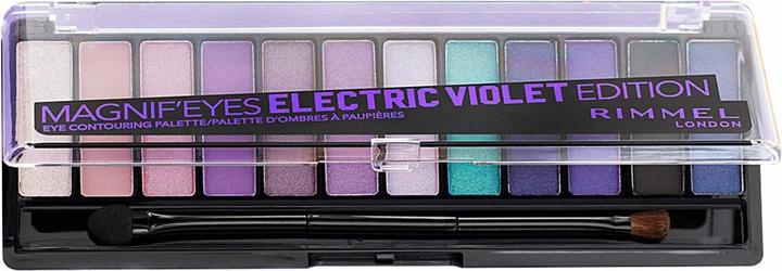 Image du produit Rimmel London MAGNIF'EYES palette #008-electric violet (008 Édition Electric Violet)