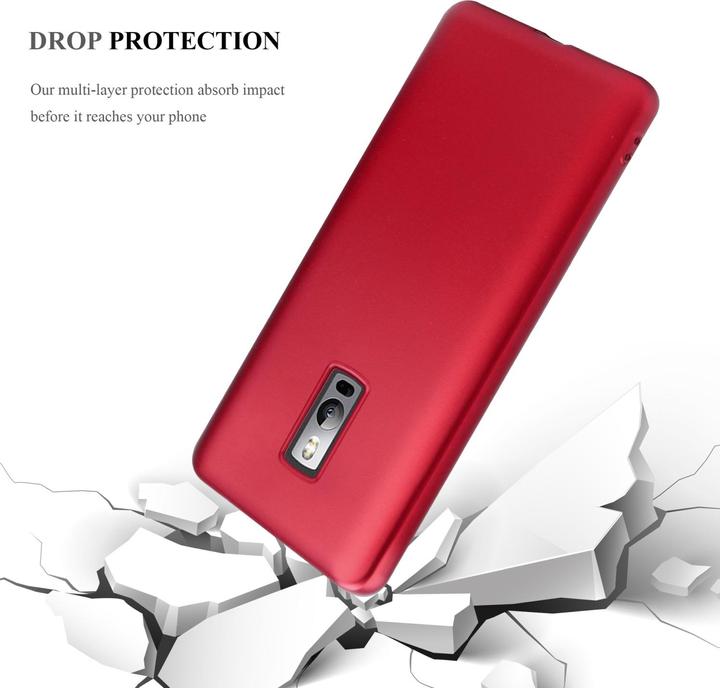 Image du produit Cadorabo Coque TPU Matt Metallic (OnePlus X)
