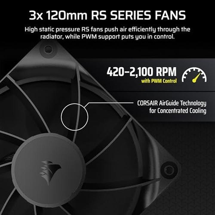 Actual product image Corsair Nautilus 360 RS LCD