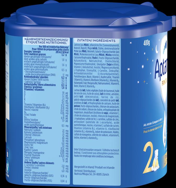 Actual product image Aptamil Good Night 2 (400 g, from 6 m.)