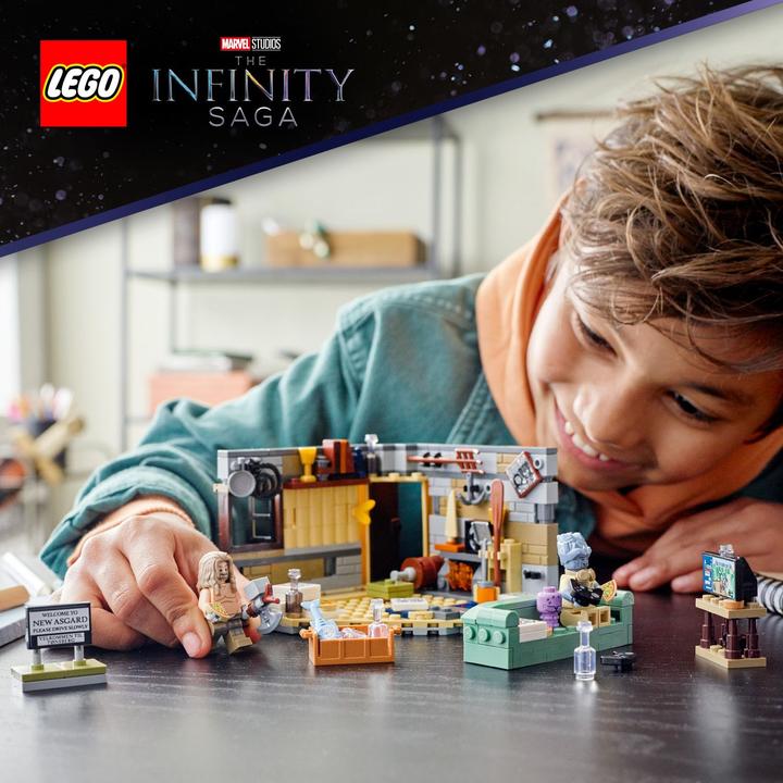 Image du produit LEGO Le nouvel Asgard de Thor (76200, LEGO difficiles à trouver, LEGO Marvel)