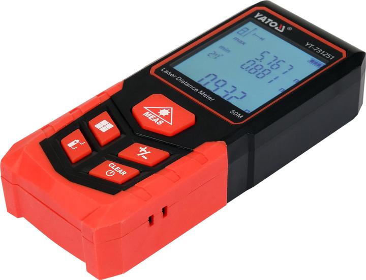 Actual product image Yato Laser Entfernungsmesser (50 m, 650 nm)