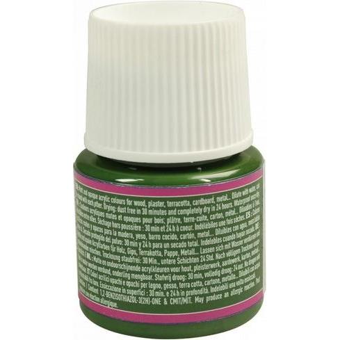 Thumbnail - Pebeo, Künstlerfarbe + Bastelfarbe, Deco Matte Acrylfarben (Tannengrün, 45 ml)
