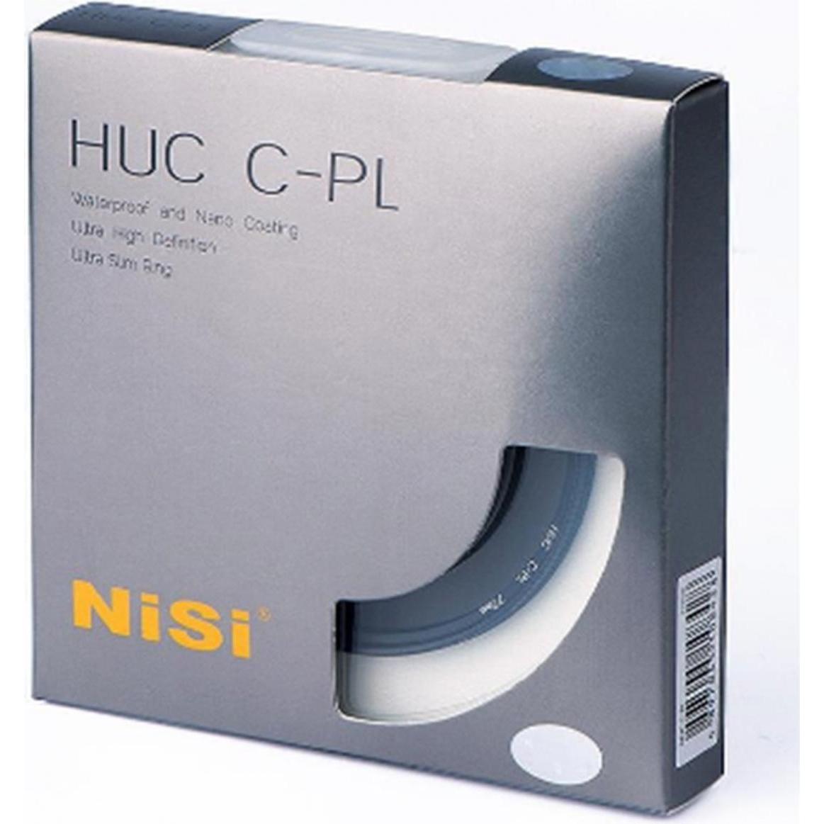 Thumbnail - Nisi HUC C-PL Pro Nano (67 mm, Polarisationsfilter, 67 mm), Objektivfilter, Grau