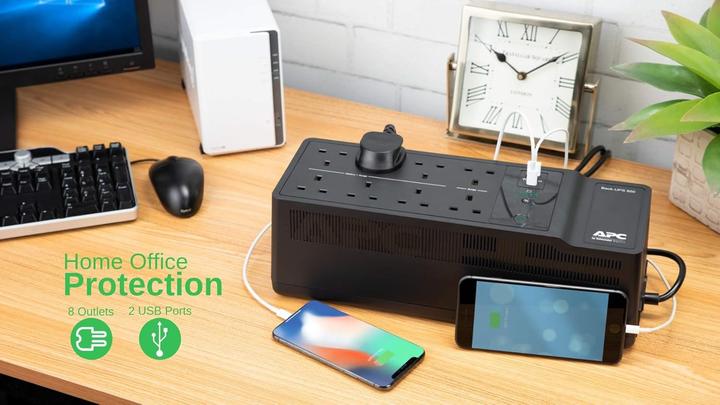 Image du produit APC Back-UPS BE850G2 - onduleur - CA 230 V (850 VA, 520 W)