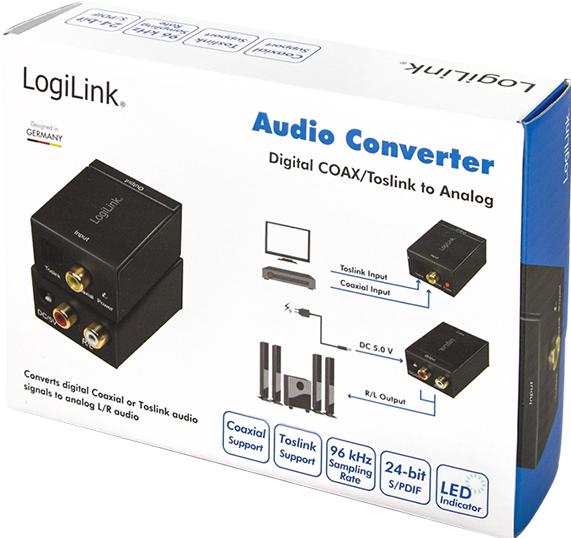Produktbild LogiLink Audio Konverter (Digital -> Analog)