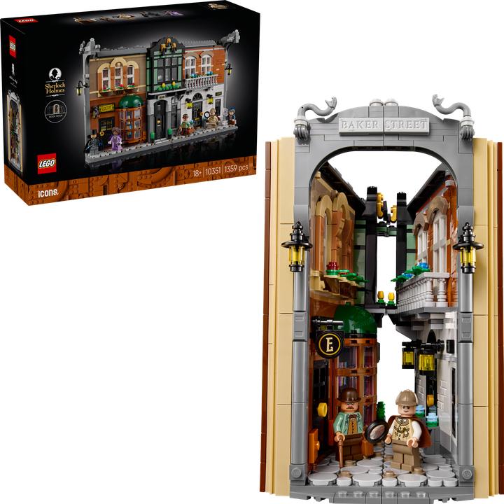Actual product image LEGO Sherlock Holmes: Bücherstütze (10351, LEGO Icons)