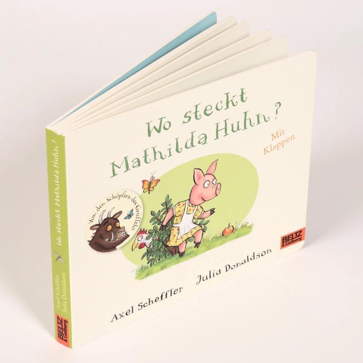 Produktbild Wo steckt Mathilda Huhn? (Deutsch, Axel Scheffler, Julia Donaldson, 2018)