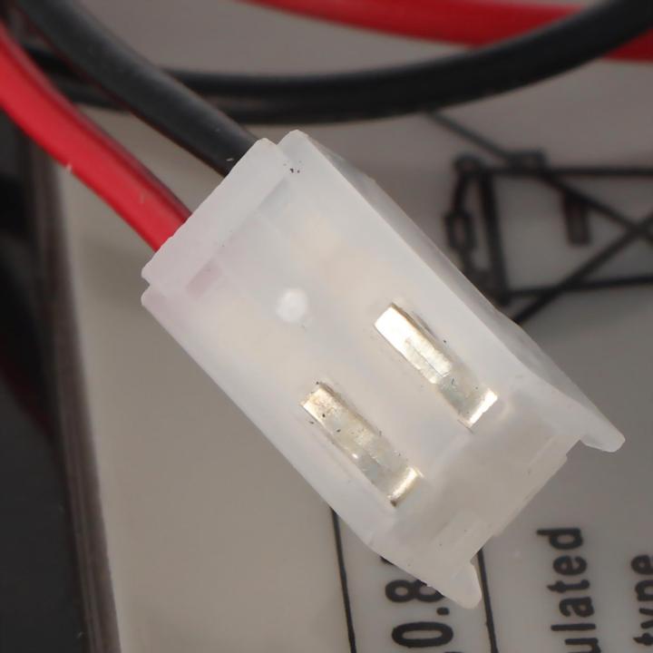 Actual product image Yuasa Akku Y0.8-12, mit JST-Stecker (12 V, 800 mAh)