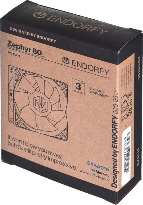 Produktbild Endorfy Case acc Fan 8cm Zephyr 80mm (80 mm, 1 x)