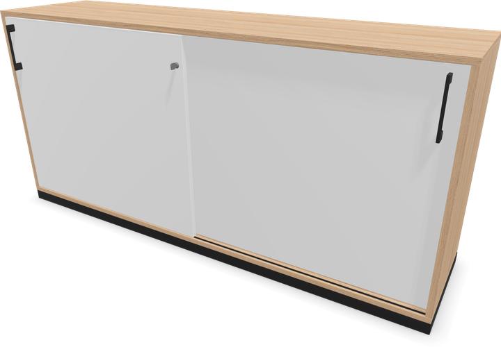 Actual product image Narbutas Choice sliding door cabinet (160 x 40 x 76 cm)