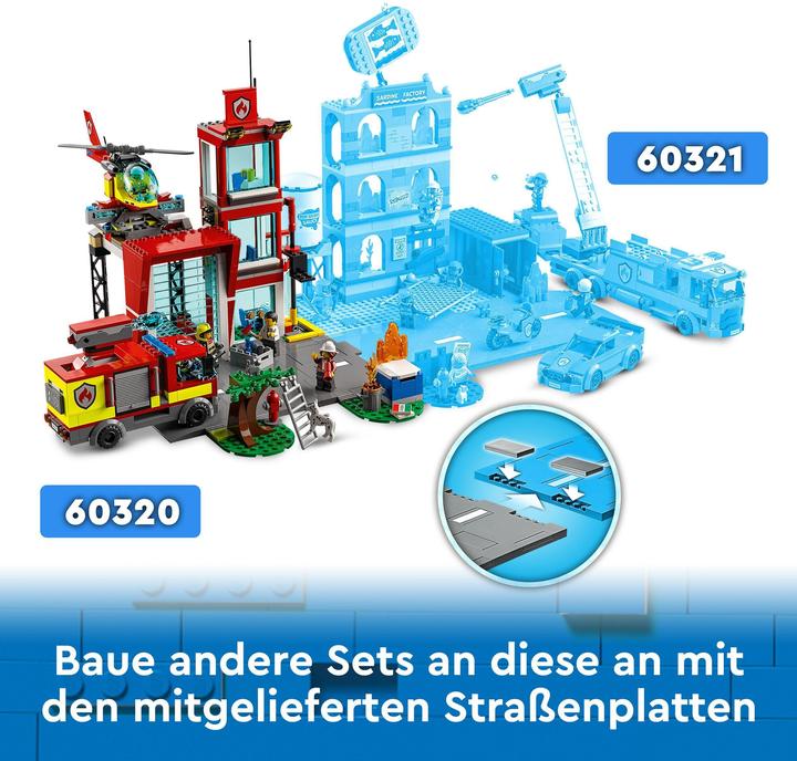 Produktbild LEGO Feuerwache (60320, LEGO City)