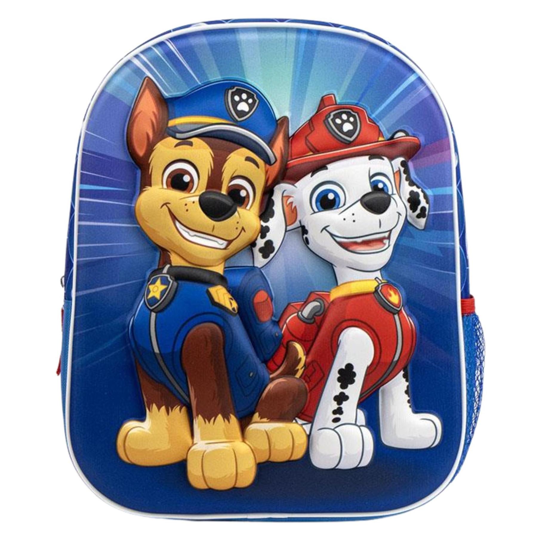 Cerdá, Kleutertas, Paw Patrol 3D Backpack 31cm, Blauw