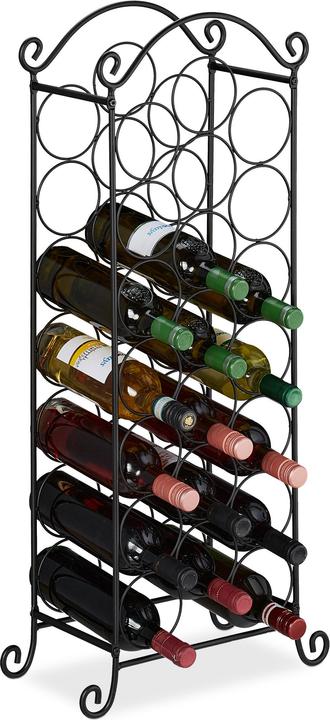 Actual product image Relaxdays wine rack (21 bottles, 33 x 20 x 88 cm)