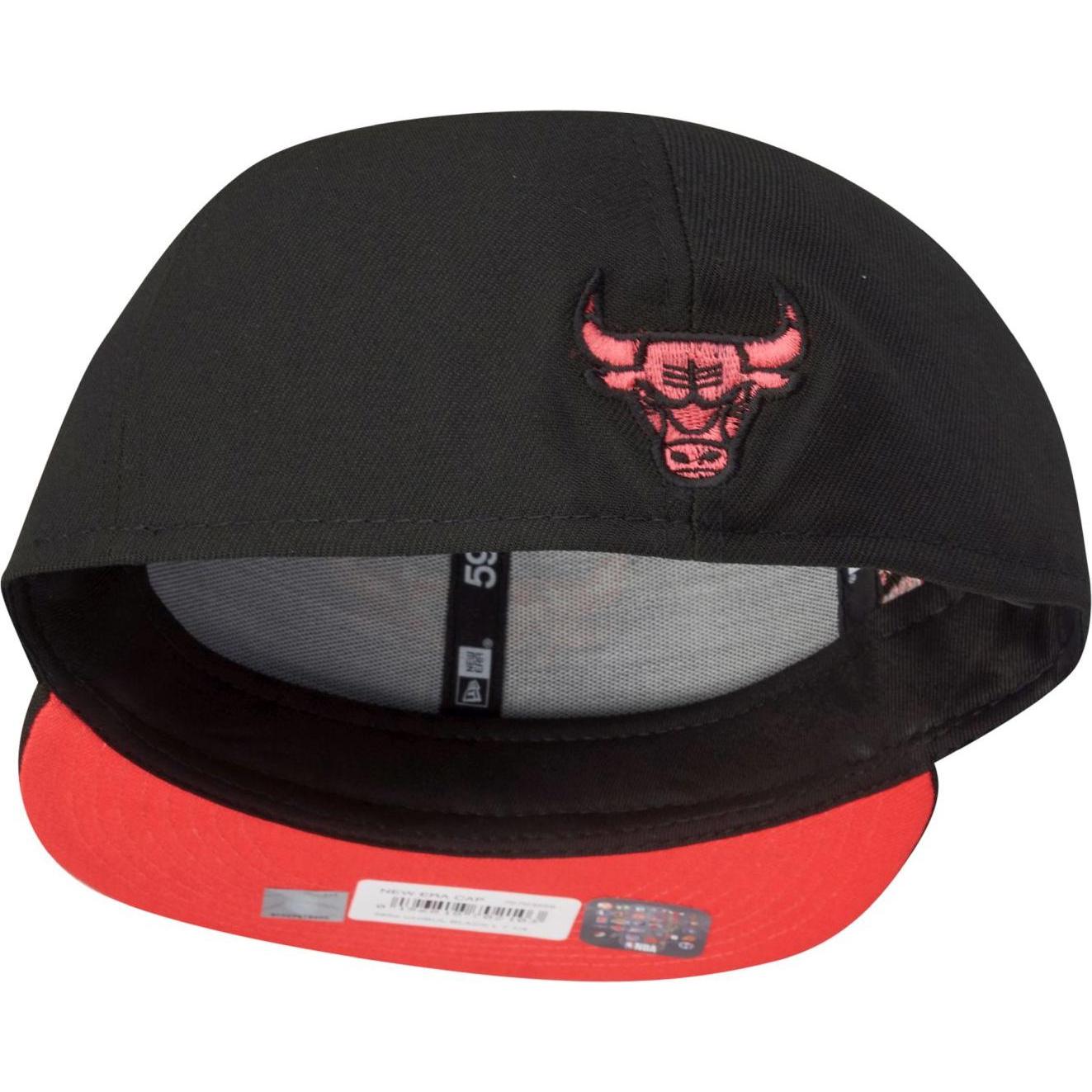 Thumbnail - New Era, Herren, Cap, 59Fifty Fitted Cap - LAVA RED Chicago Bulls - 7 3/8, Schwarz, (7 3/8)