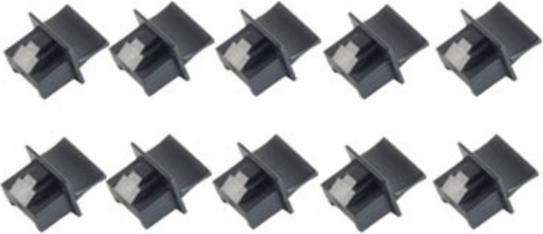 Shiverpeaks BS08-01021-10 10pcs Cache-poussière pour connecteur RJ45