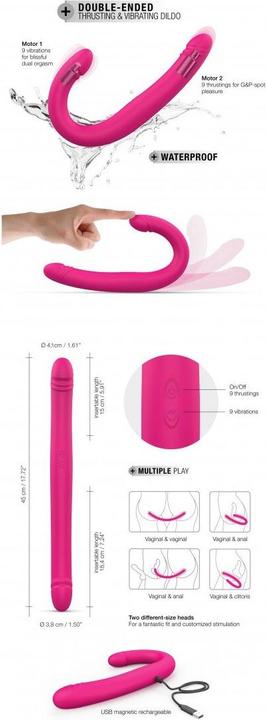 Actual product image Marc Dorcel Orgasmic Double Duo