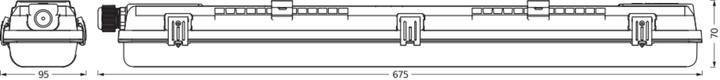 Produktbild Osram SUBMARINE PCR 60 2 X 7W 840 G13 T8 (1600 lm)