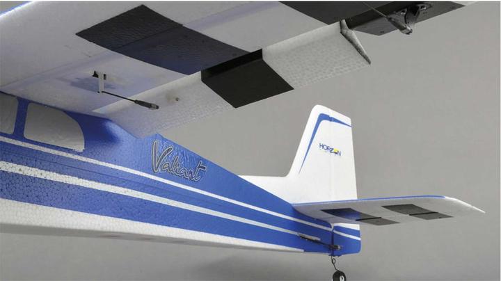 Produktbild E-Flite Valiant 1300mm Elektromotor Hochdecker BNF Basic inkl. AS3X und SAFE (Motorflugzeug)