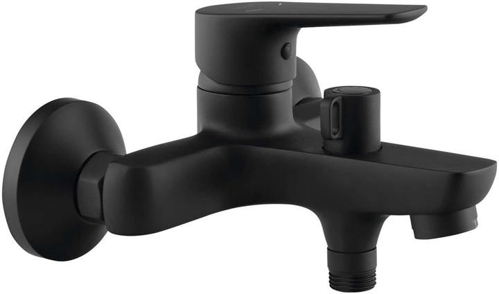 Productafbeelding Aqualine lotta - badkraan, mat zwart